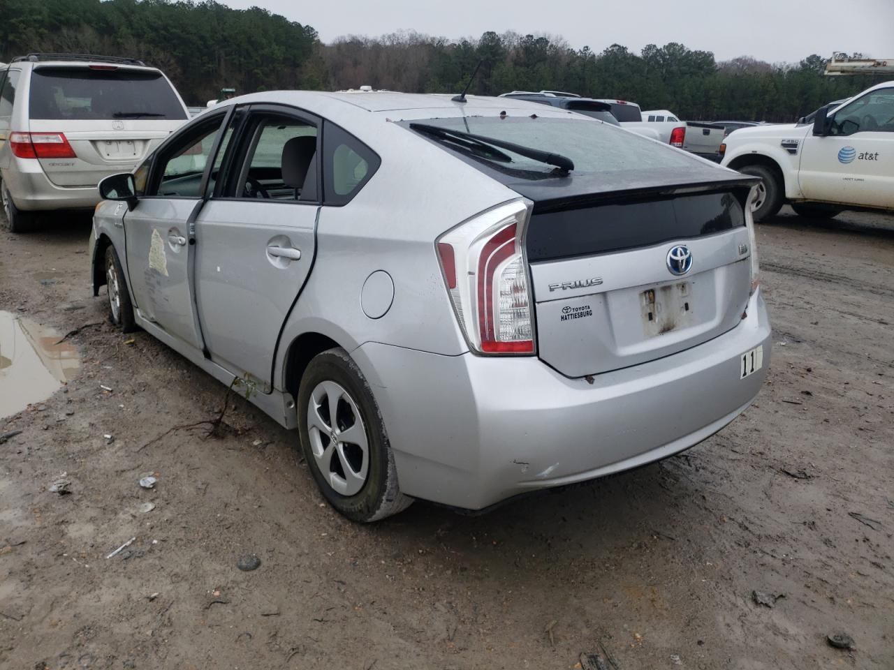 Photo 3 from auction – 2012 TOYOTA PRIUS with VIN JTDKN3DU8C5425191