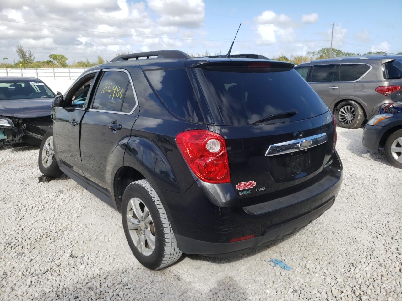 Photo 3 from auction – 2012 CHEVROLET EQUINOX LT with VIN 2GNFLEEK8C6125923
