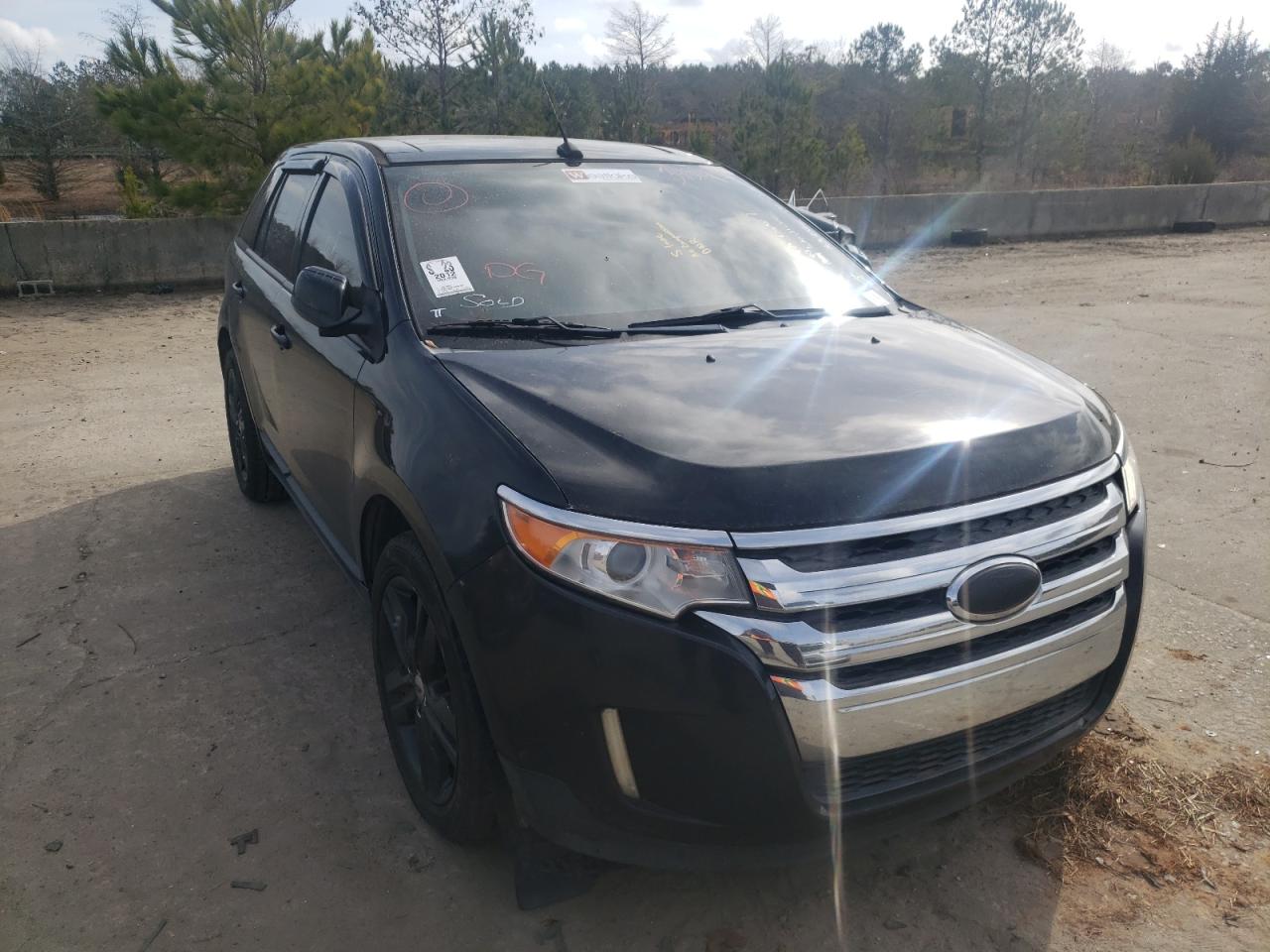 FORD EDGE SEL 2012 with VIN 2FMDK3J94CBA87667 - Photo from auction