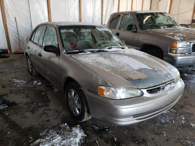 TOYOTA COROLLA VE 2000 with VIN 1NXBR12E9YZ345377 - Photo from auction