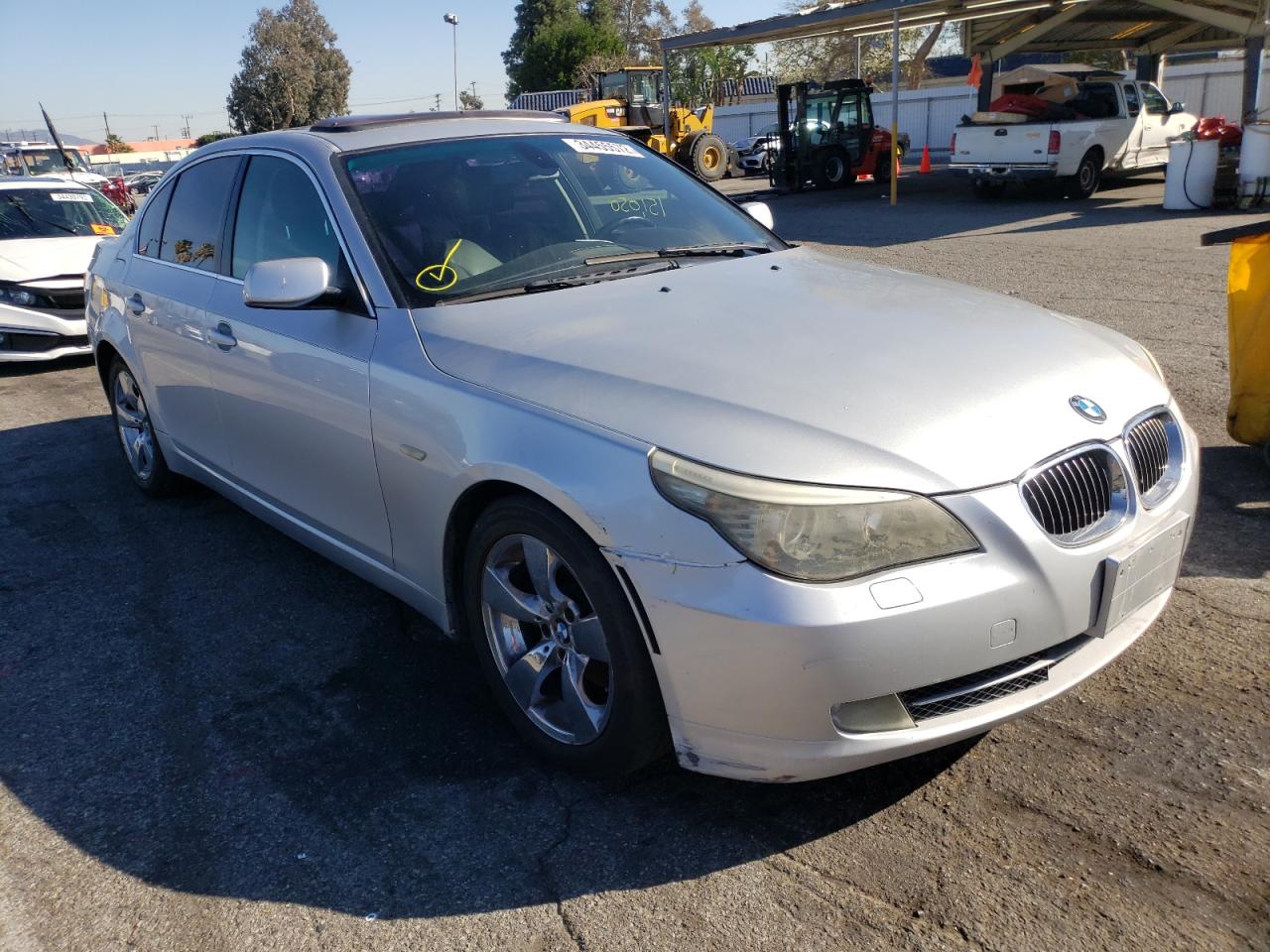 BMW 528 I 2008 with VIN WBANU53508CT18674 - Photo from auction