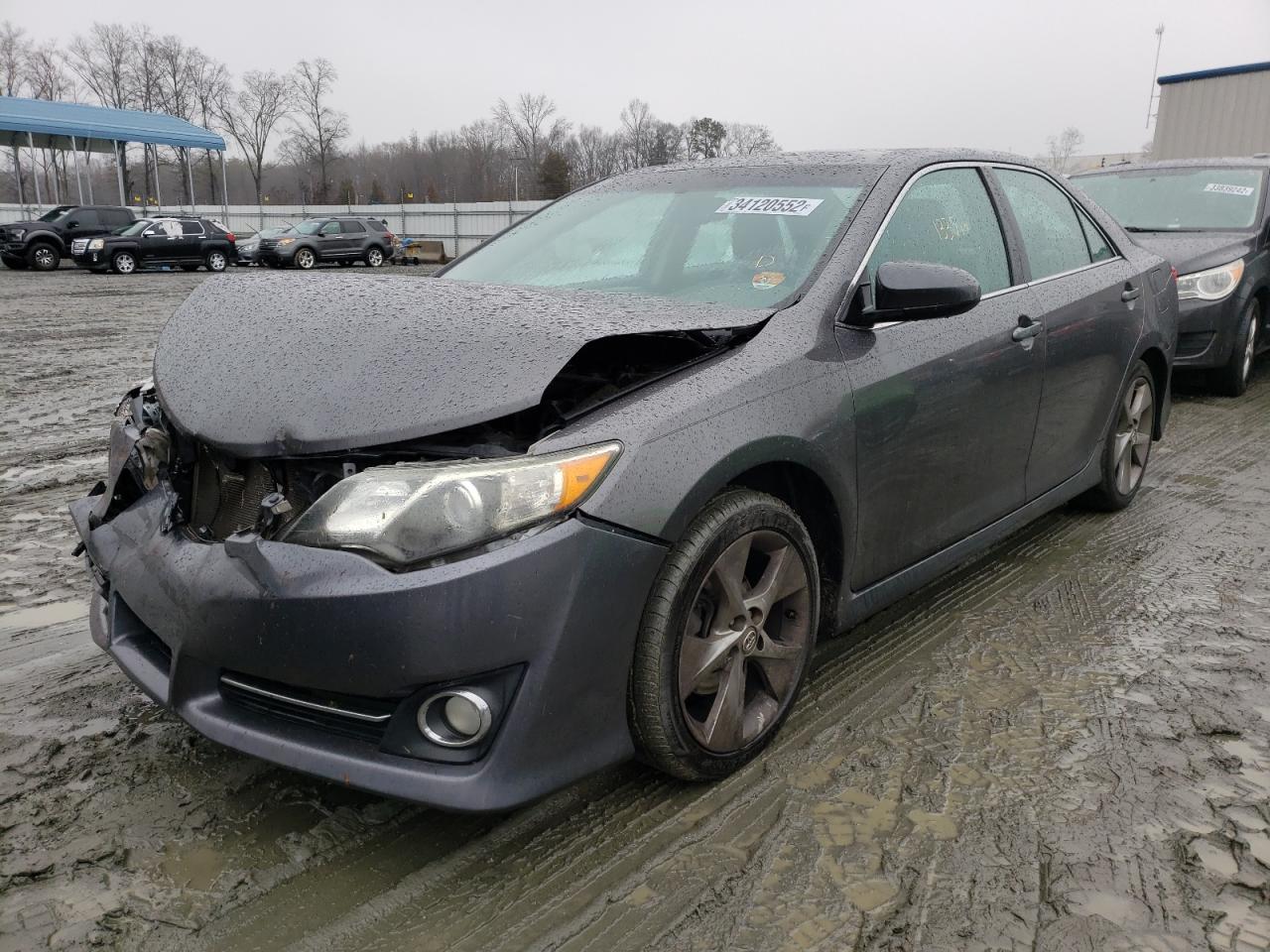 Photo 2 from auction – 2013 TOYOTA CAMRY SE with VIN 4T1BK1FK7DU534012