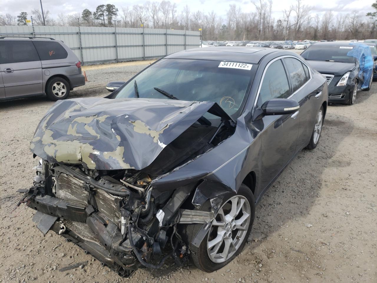 Photo 2 from auction – 2012 NISSAN MAXIMA with VIN 1N4AA5AP1CC843496