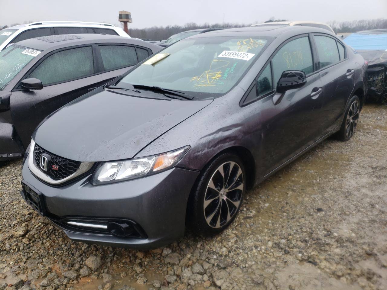 Photo 2 from auction – 2013 HONDA CIVIC SI with VIN 2HGFB6E53DH709133