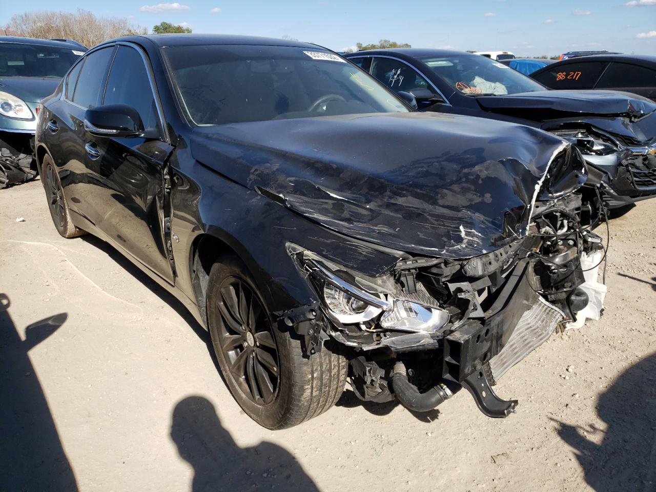Photo 1 from auction – 2017 INFINITI Q50 BASE with VIN JN1CV7AP9HM641464