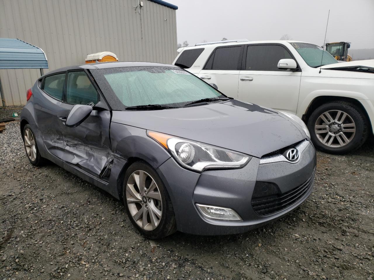 HYUNDAI VELOSTER 2017 with VIN KMHTC6AD8HU306713 - Photo from auction