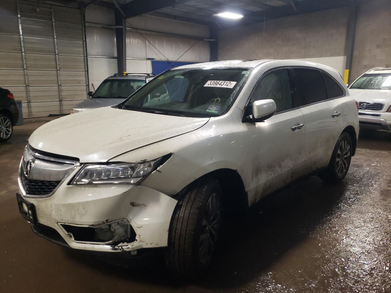Foto 2 de la subasta – 2015 ACURA MDX TECHNO con VIN 5FRYD4H61FB020970