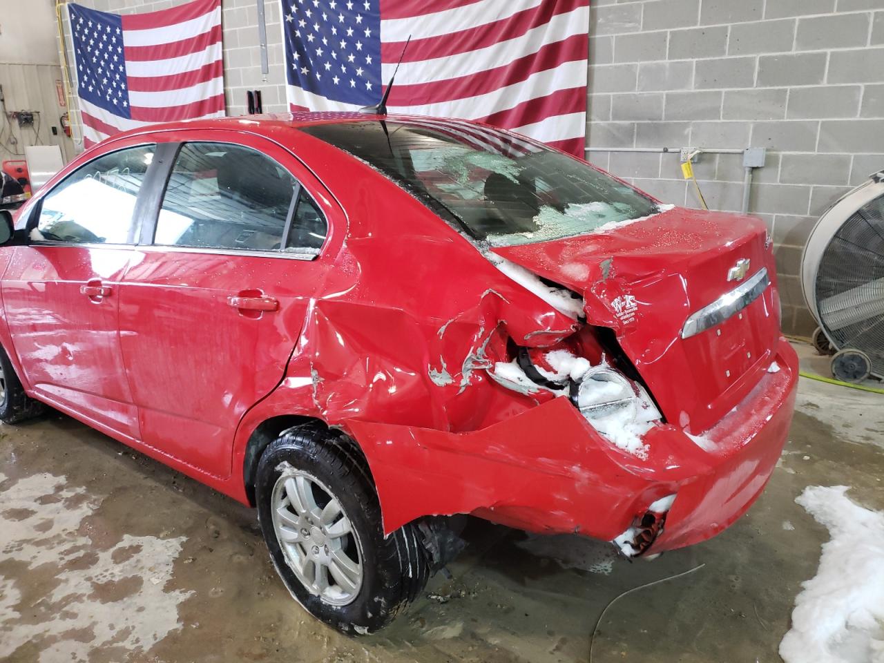 Photo 9 from auction – 2014 CHEVROLET SONIC LT with VIN 1G1JC5SH0E4136505