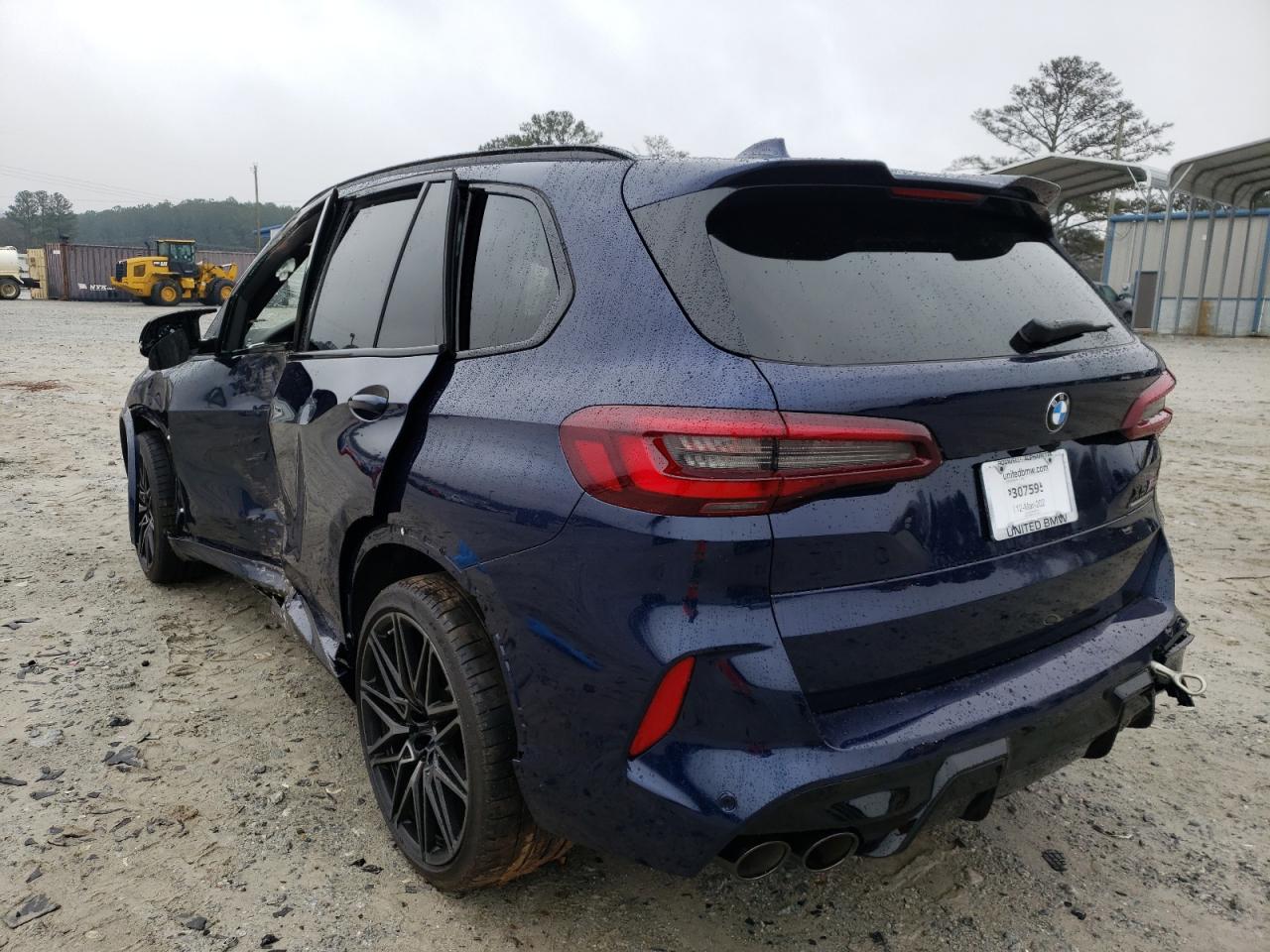 Photo 3 from auction – 2021 BMW X5 M with VIN 5YMJU0C04M9G02013