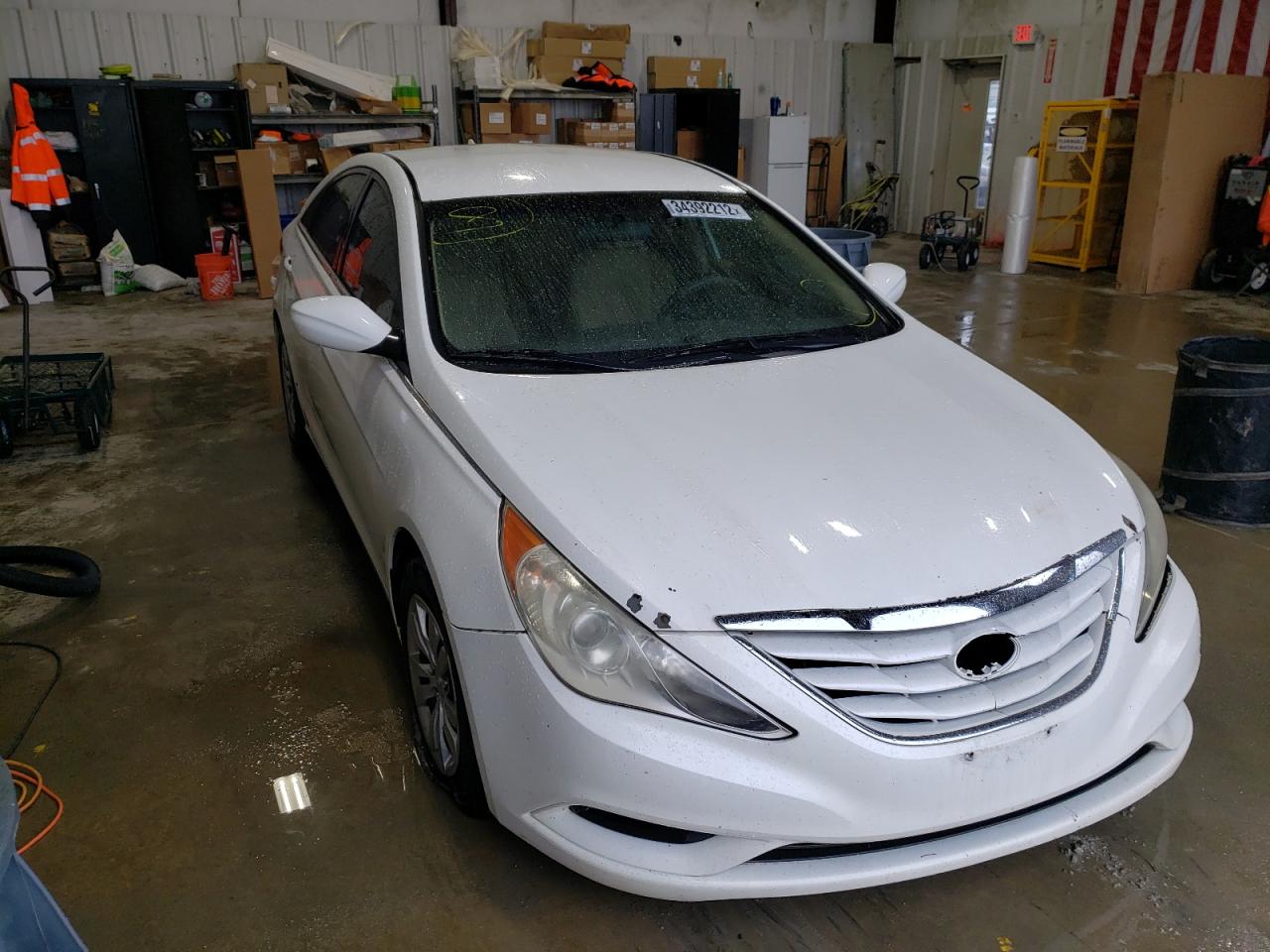 HYUNDAI SONATA GLS 2011 with VIN 5NPEB4AC7BH084498 - Photo from auction