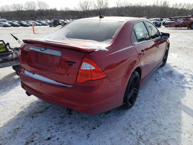 Photo 4 from auction – 2012 FORD FUSION SPO with VIN 3FAHP0DC8CR169034