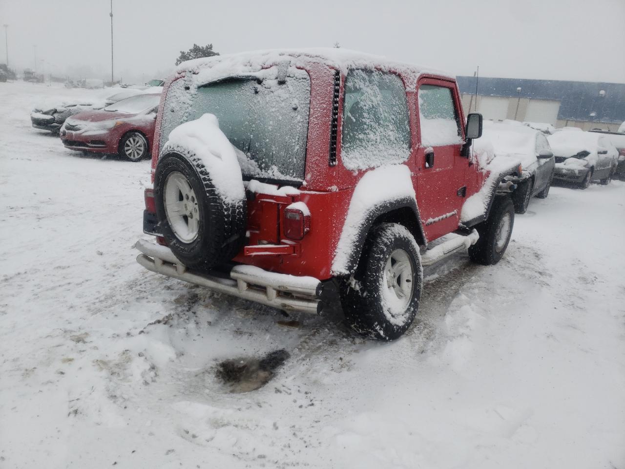 Photo 4 from auction – 2000 JEEP WRANGLER / with VIN 1J4FA49SXYP717182