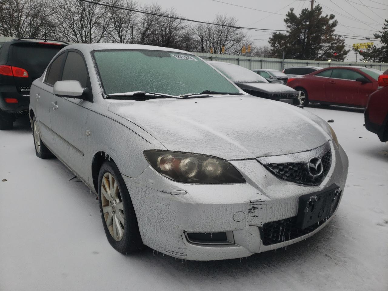 MAZDA 3 I 2008 with VIN JM1BK32F081870388 - Photo from auction