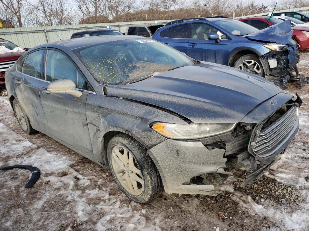 FORD FUSION SE 2014 with VIN 3FA6P0H73ER196374 - Photo from auction