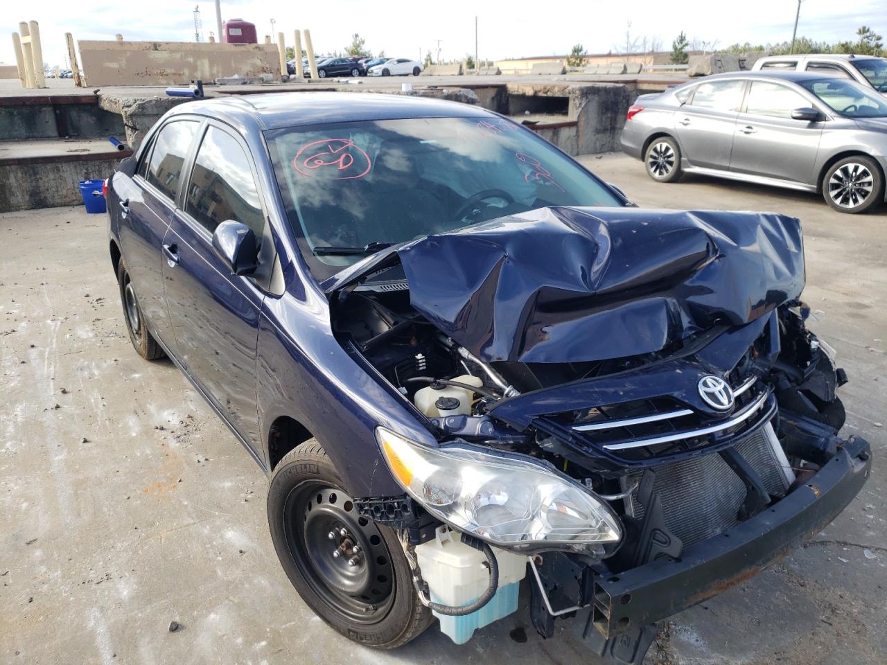 TOYOTA COROLLA BA 2013 with VIN 2T1BU4EE6DC959813 - Photo from auction