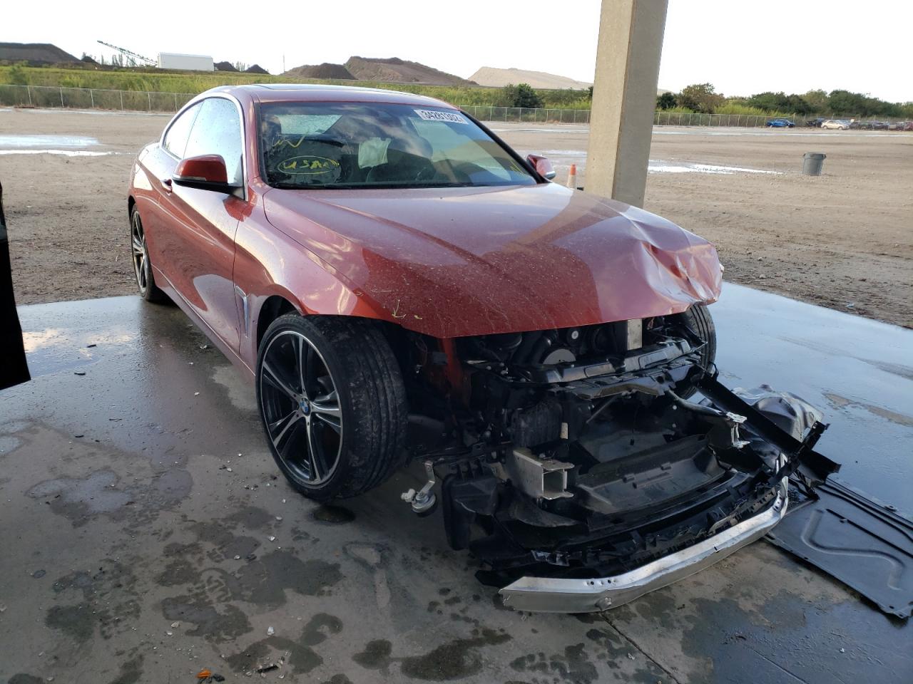 BMW 440I 2018 with VIN WBA4W7C53JAB87830 - Photo from auction
