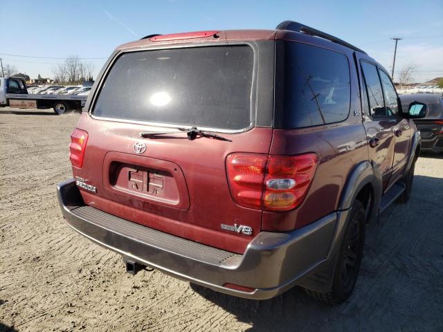 Photo 4 from auction – 2004 TOYOTA SEQUOIA SR with VIN 5TDZT34A44S213992