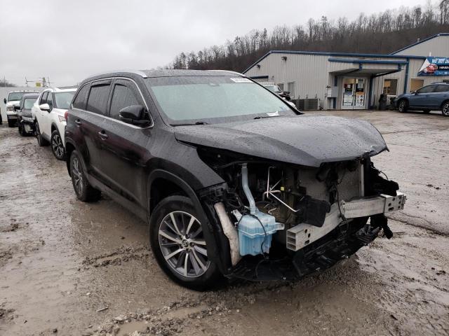 TOYOTA HIGHLANDER 2018 with VIN 5TDJZRFH1JS552276 - Photo from auction