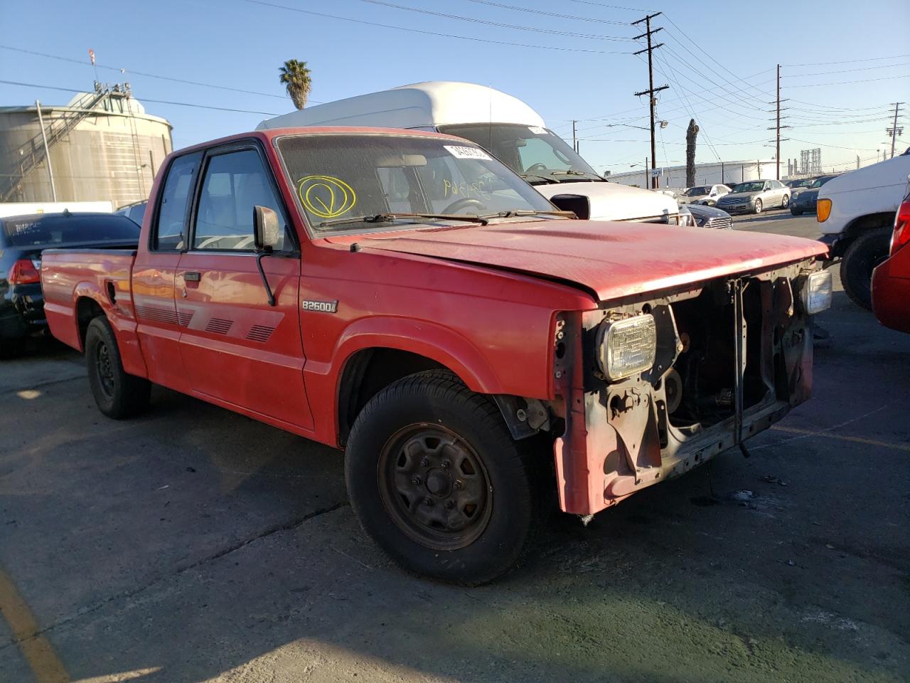 MAZDA B2600 CAB 1991 with VIN JM2UF3147M0155472 - Photo from auction