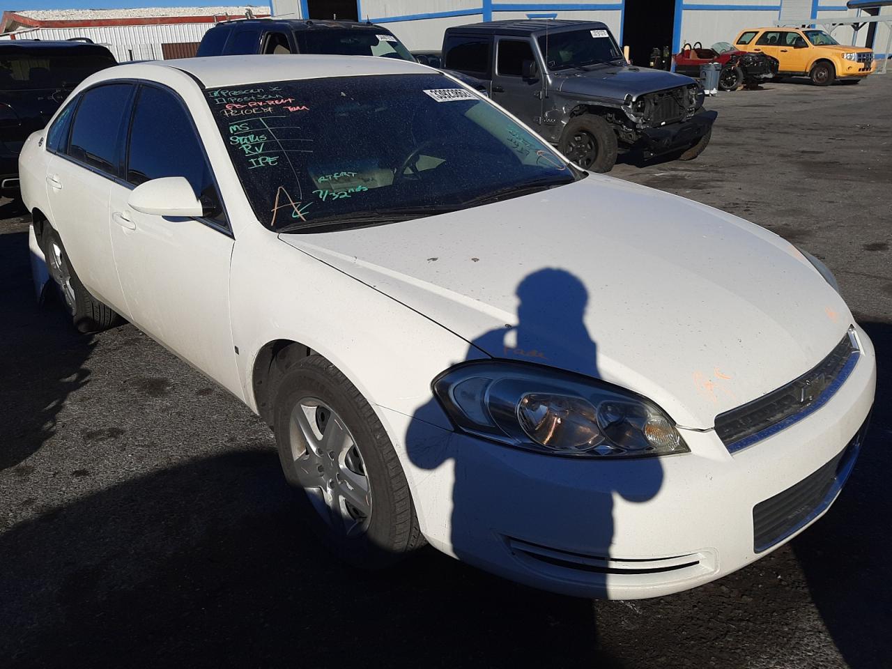 Photo 1 from auction – 2008 CHEVROLET IMPALA LS with VIN 2G1WB58K989184582