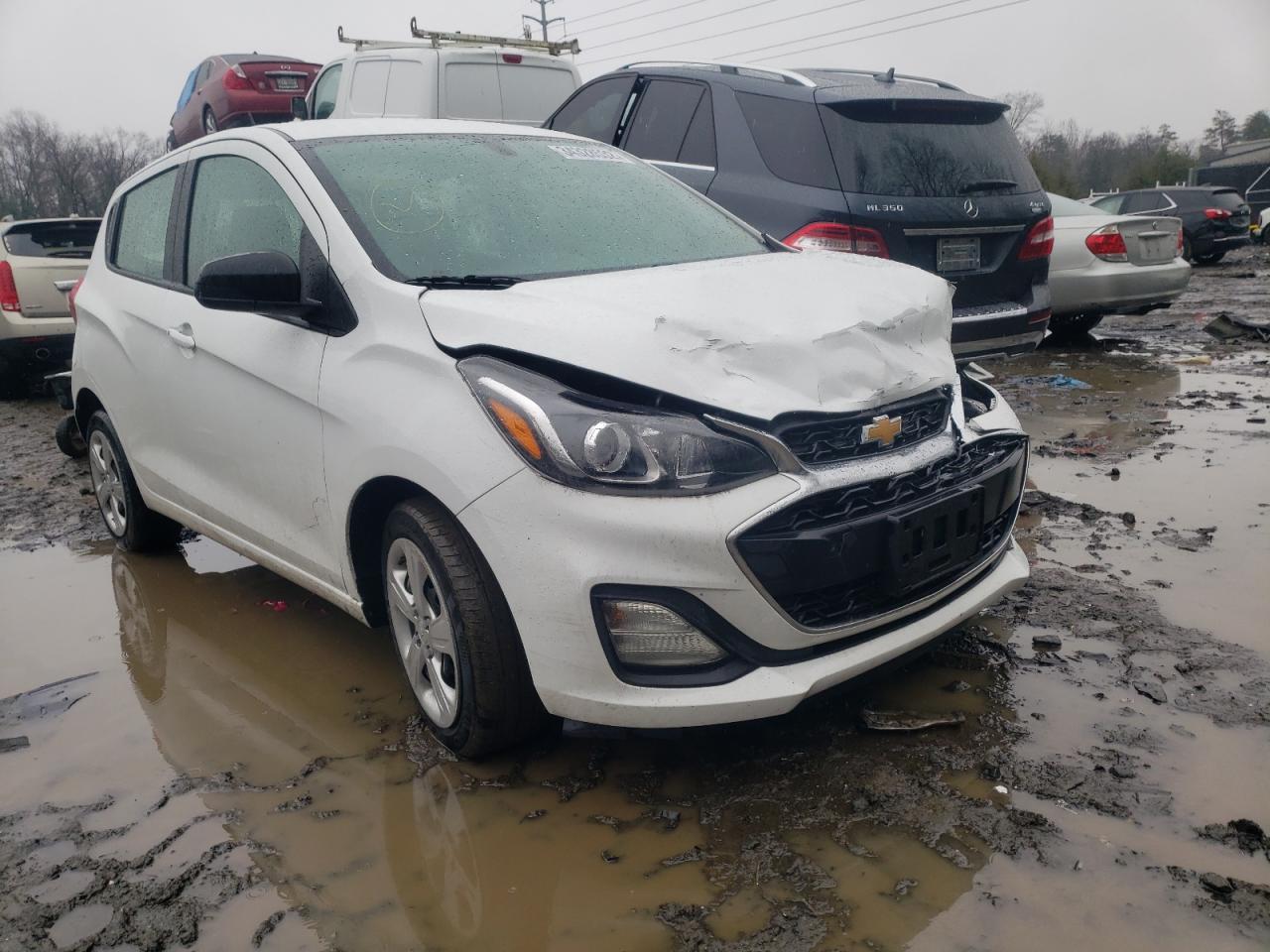 CHEVROLET SPARK LS 2021 with VIN KL8CB6SA9MC731037 - Photo from auction