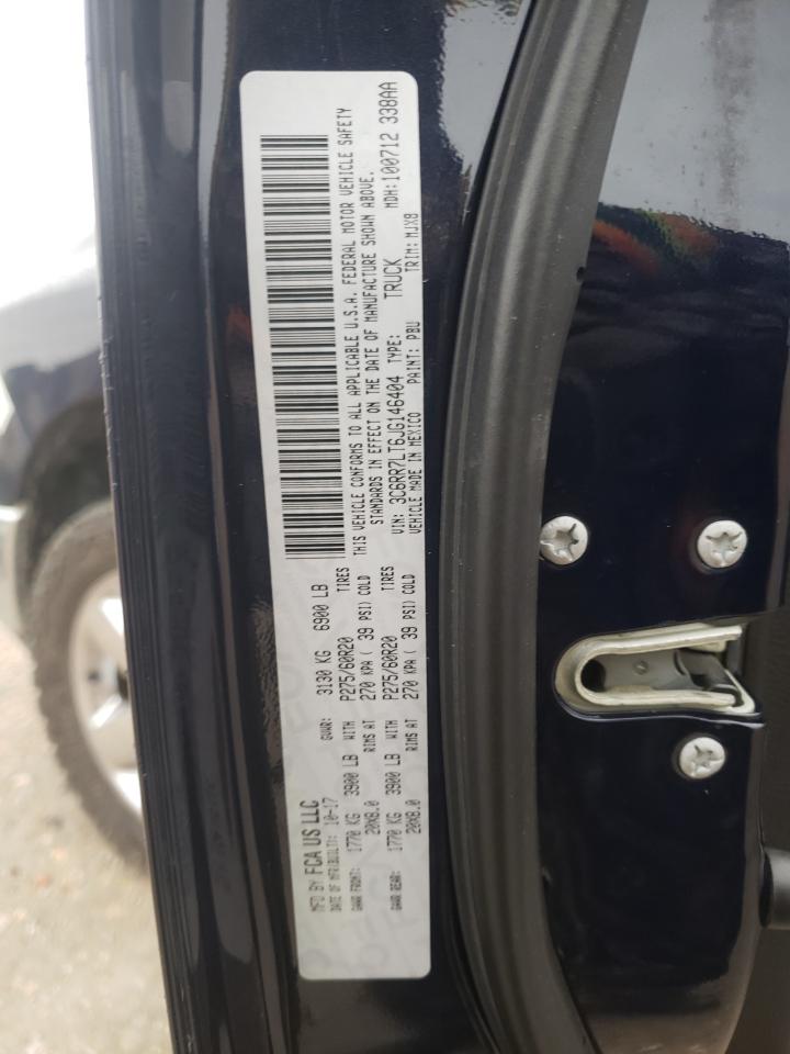 Photo 10 from auction – 2018 RAM 1500 SLT with VIN 3C6RR7LT6JG146404