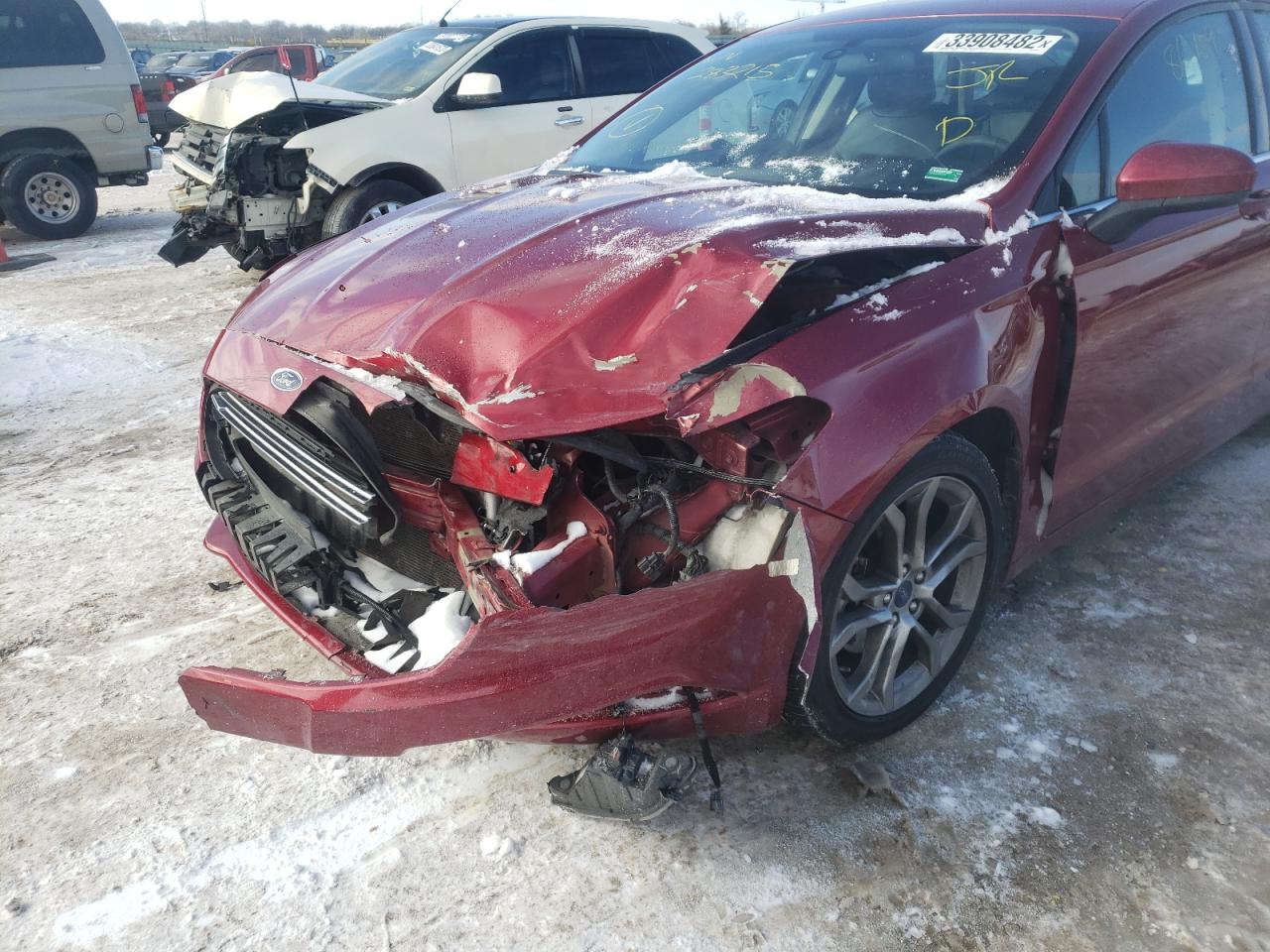 Photo 7 from auction – 2017 FORD FUSION SE with VIN 3FA6P0H77HR283215