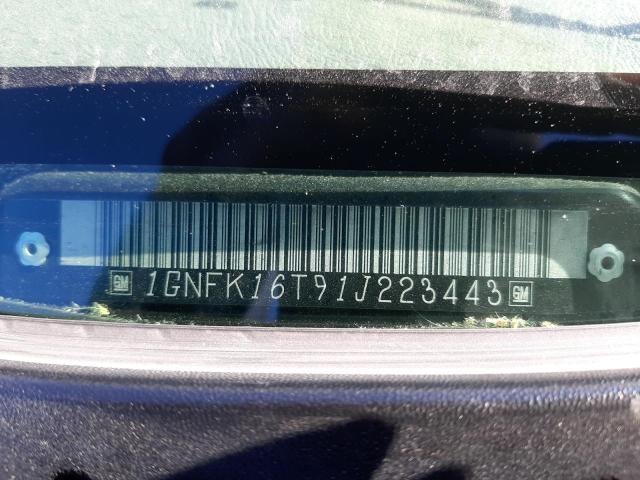 Photo 10 from auction – 2001 CHEVROLET SUBURBAN K with VIN 1GNFK16T91J223443