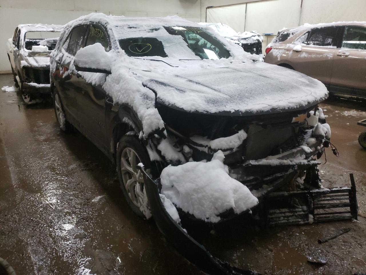 CHEVROLET EQUINOX LT 2018 with VIN 3GNAXTEX5JS616088 - Photo from auction