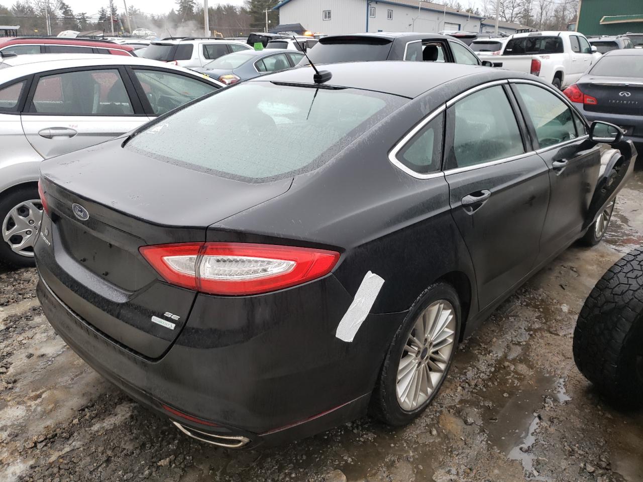 Photo 4 from auction – 2014 FORD FUSION SE with VIN 3FA6P0H90ER277057
