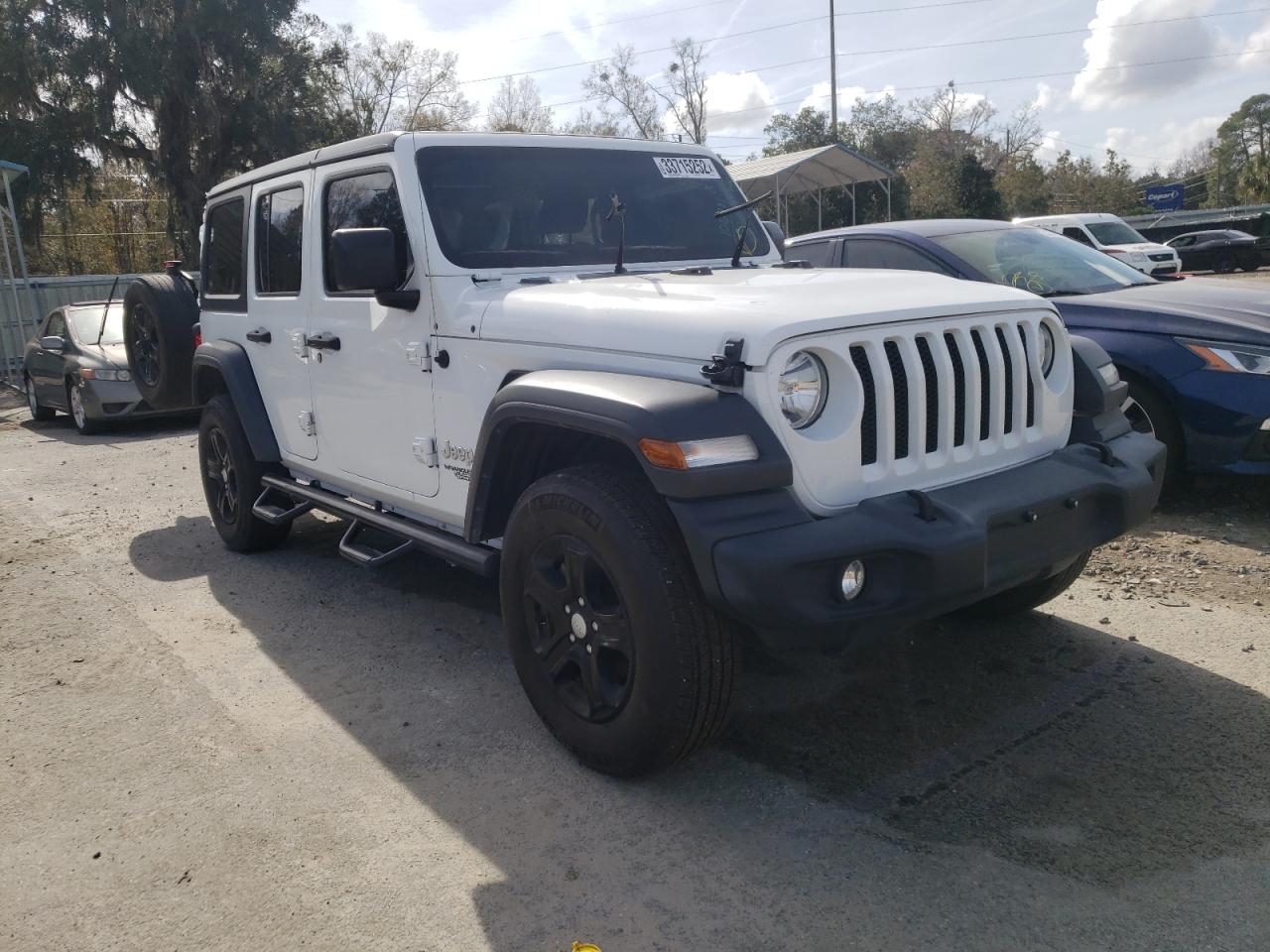 Photo 1 from auction – 2019 JEEP WRANGLER U with VIN 1C4HJXDN2KW592791
