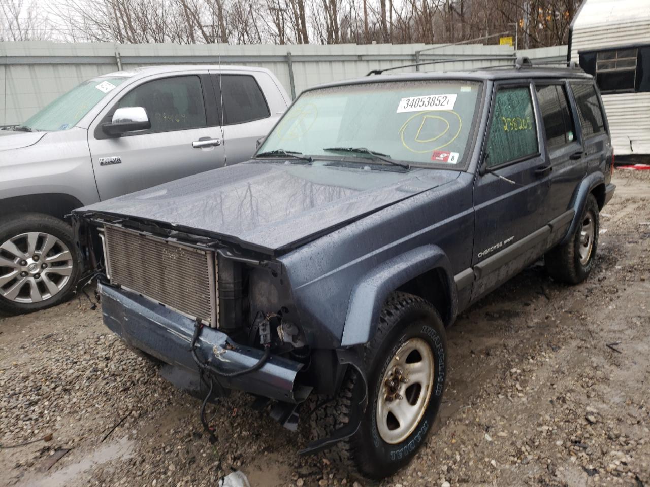 Photo 2 from auction – 2001 JEEP CHEROKEE S with VIN 1J4FF48S51L605762