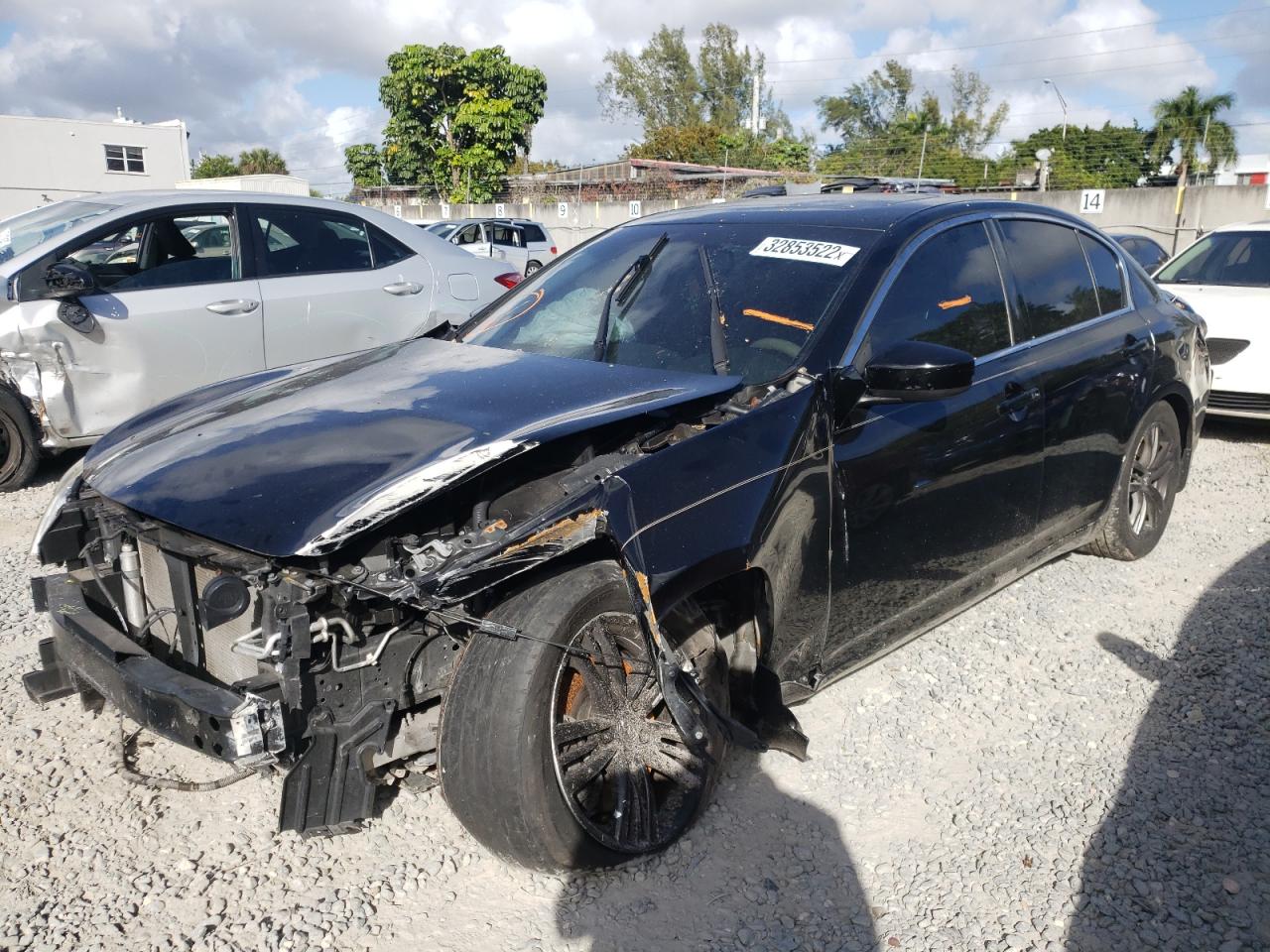 Photo 2 from auction – 2012 INFINITI G37 BASE with VIN JN1CV6AP2CM933041