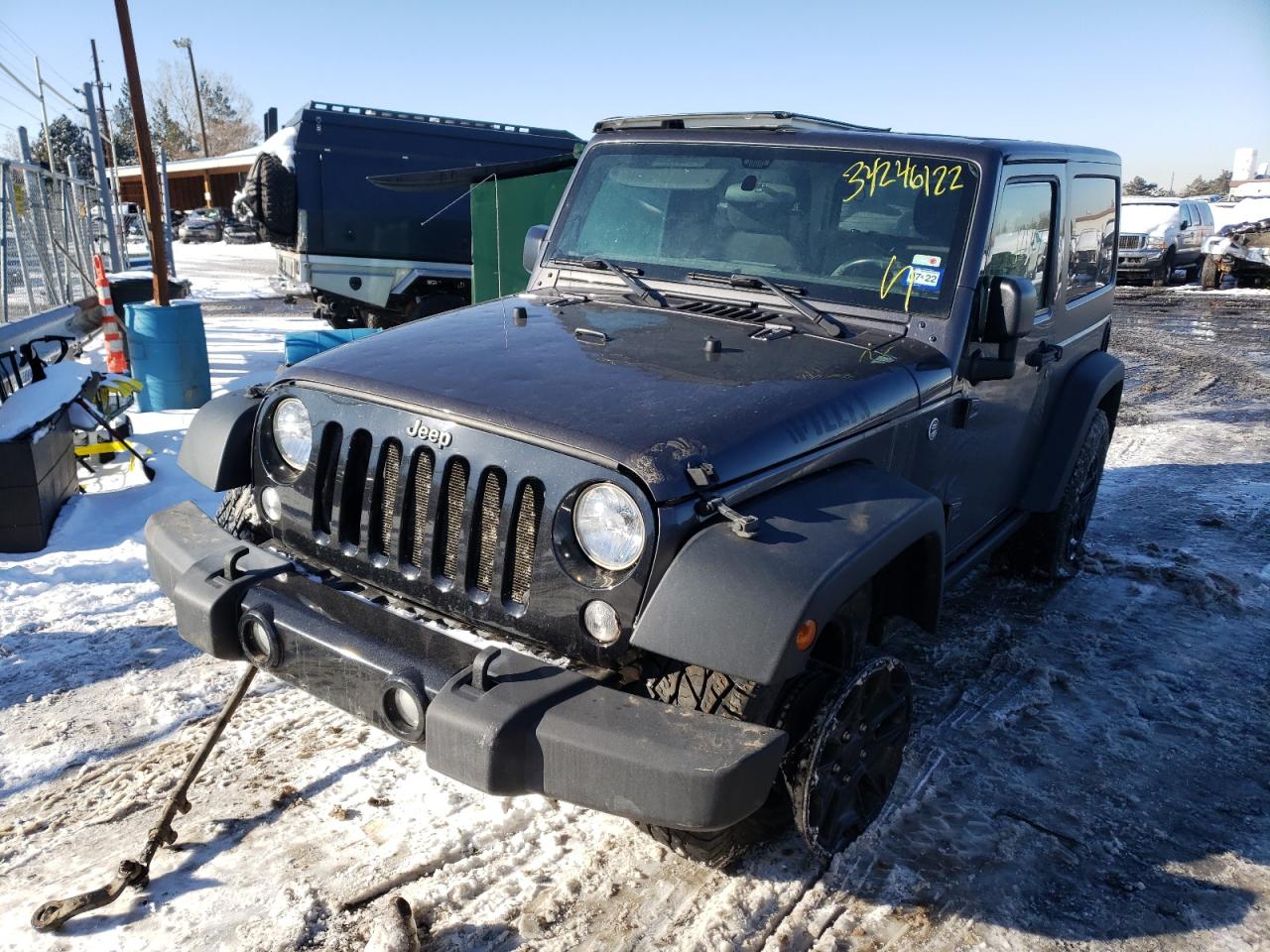 Photo 2 from auction – 2016 JEEP WRANGLER S with VIN 1C4AJWAG5GL277817