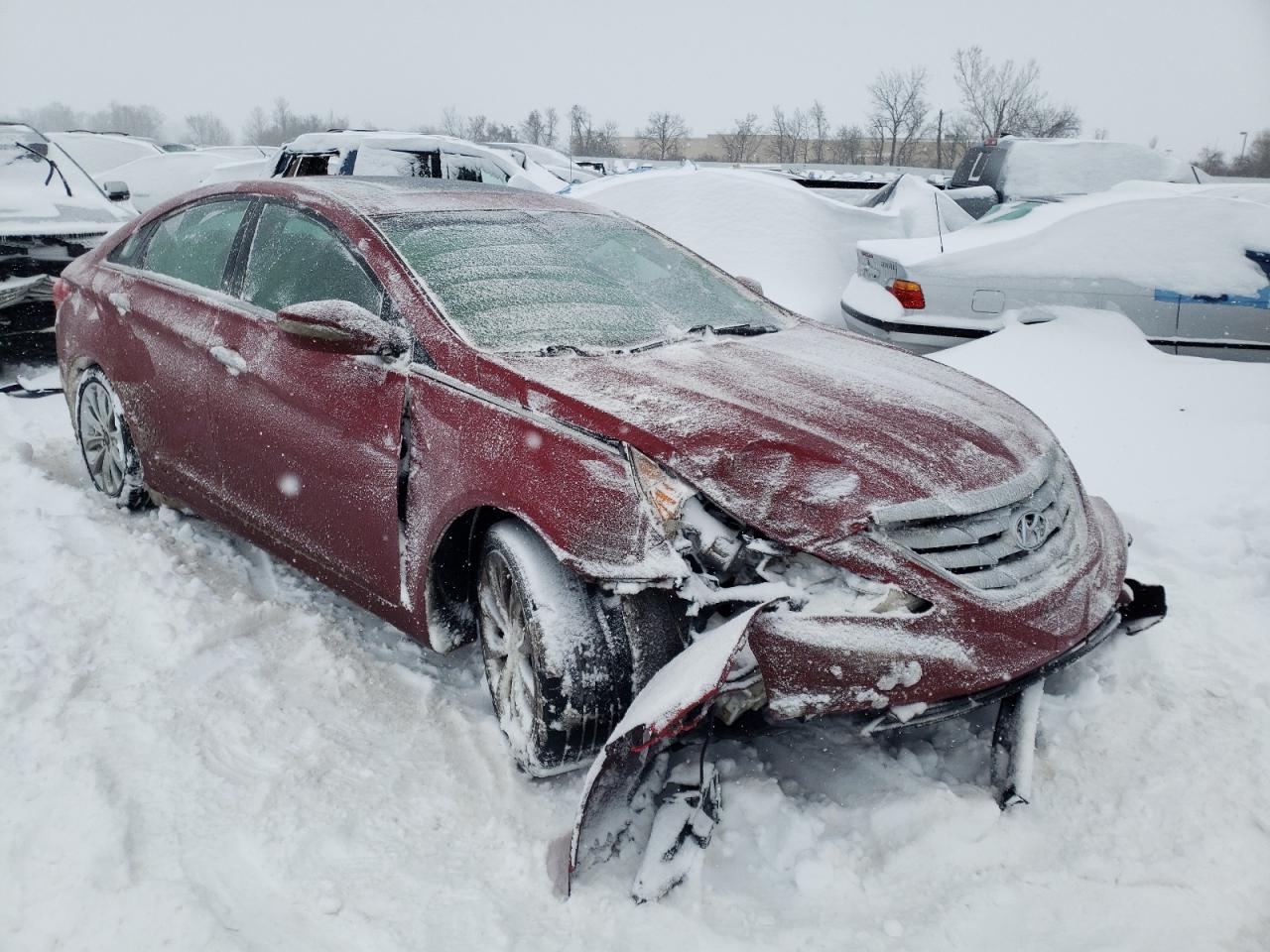 HYUNDAI SONATA SE 2013 with VIN 5NPEC4AB4DH516388 - Photo from auction
