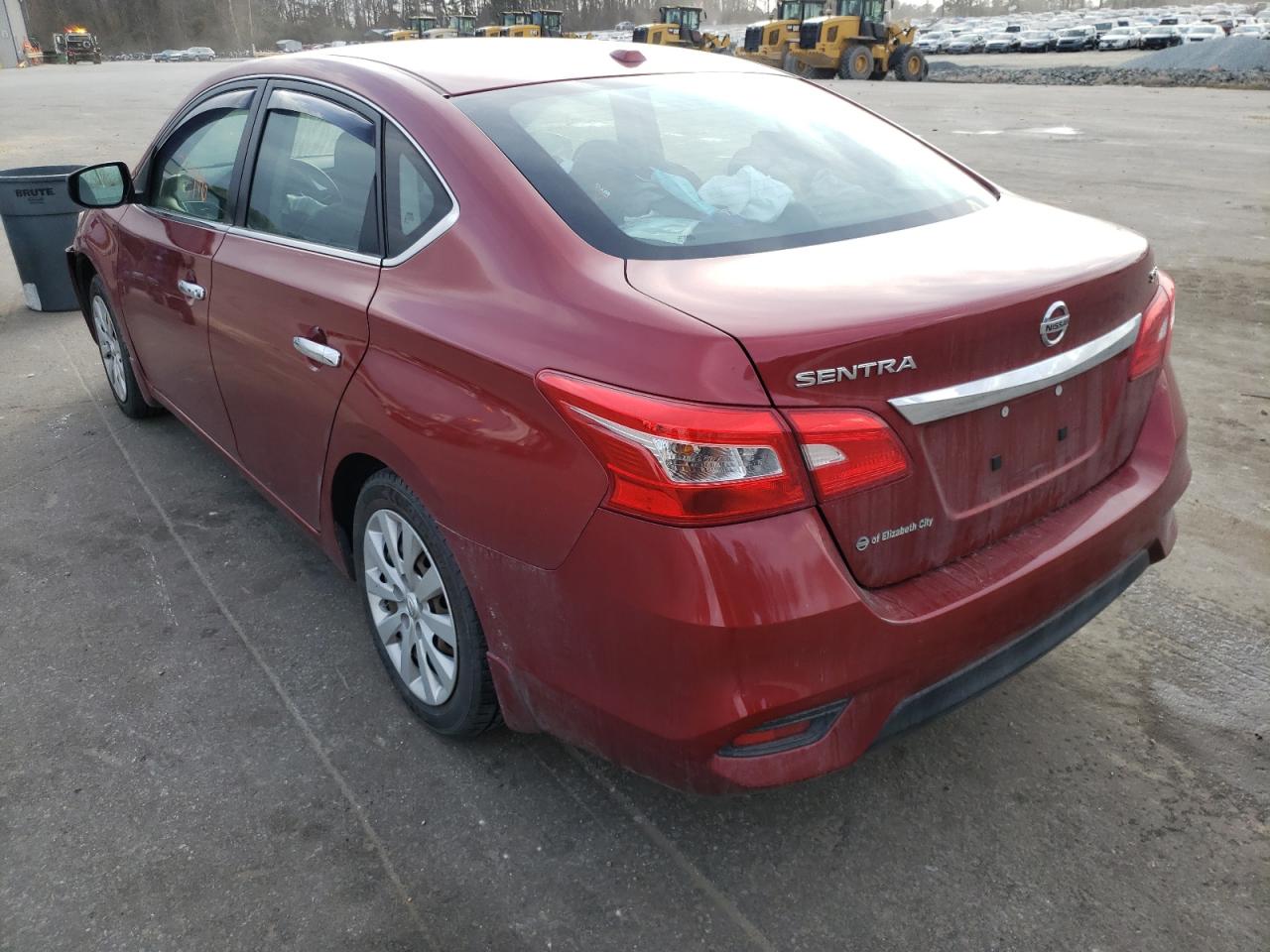Photo 3 from auction – 2016 NISSAN SENTRA S with VIN 3N1AB7AP9GY254909