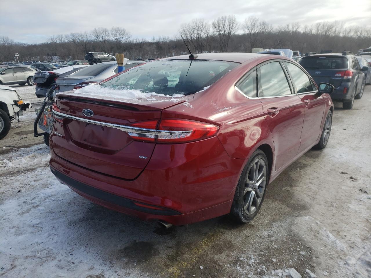 Photo 4 from auction – 2017 FORD FUSION SE with VIN 3FA6P0H77HR283215