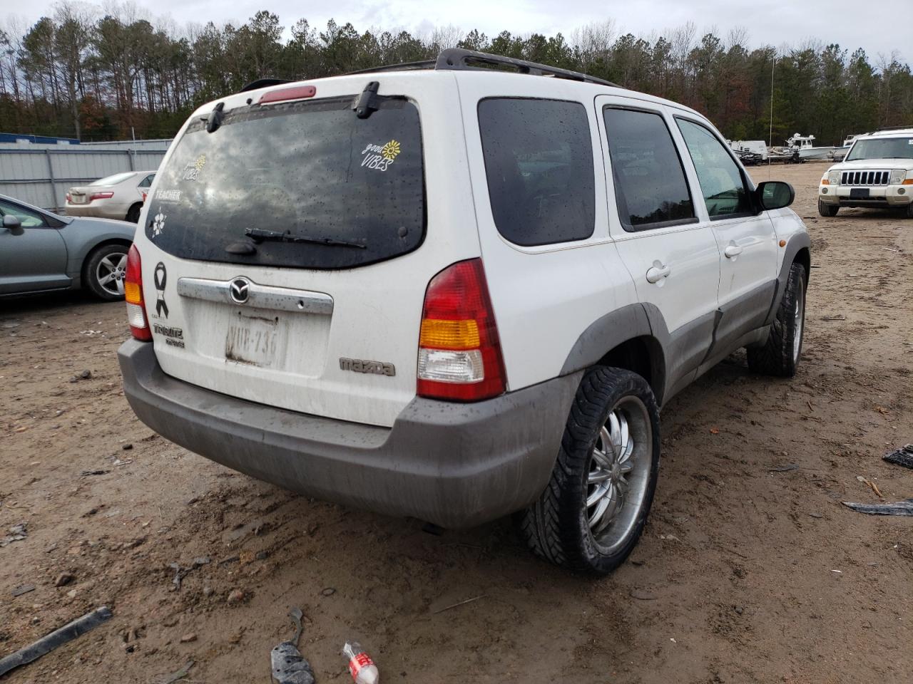 Photo 4 from auction – 2001 MAZDA TRIBUTE DX with VIN 4F2YU06101KM32648
