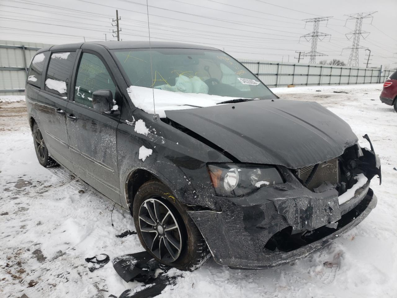 DODGE GRAND CARA 2017 with VIN 2C4RDGBG7HR549923 - Photo from auction