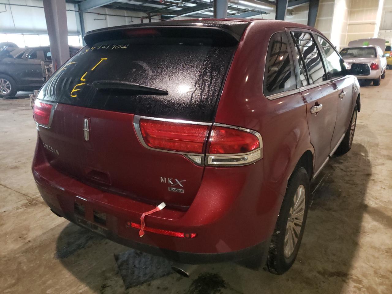 Photo 4 from auction – 2013 LINCOLN MKX with VIN 2LMDJ8JK7DBL04606