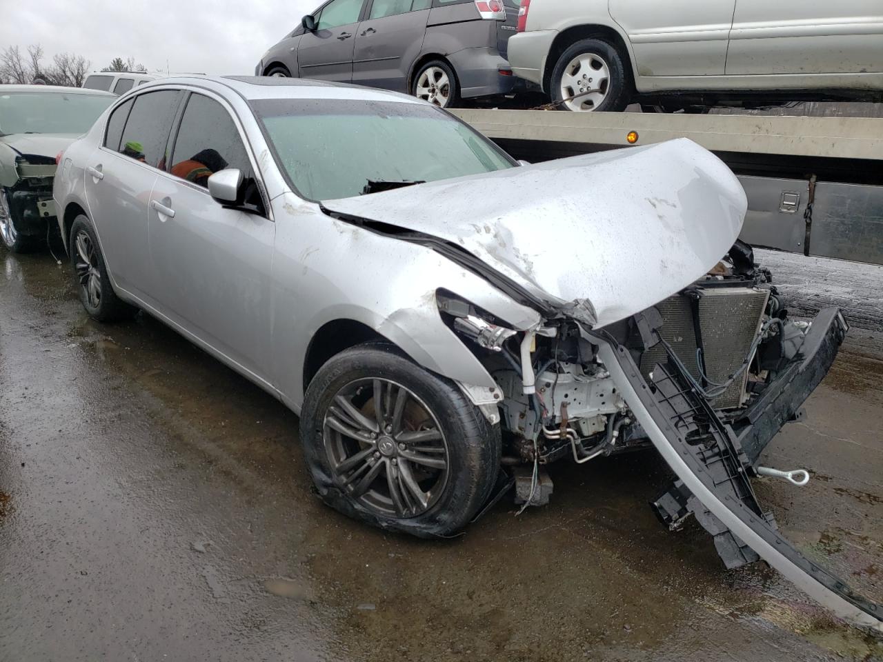 INFINITI G25 2011 with VIN JN1DV6AR8BM450285 - Photo from auction