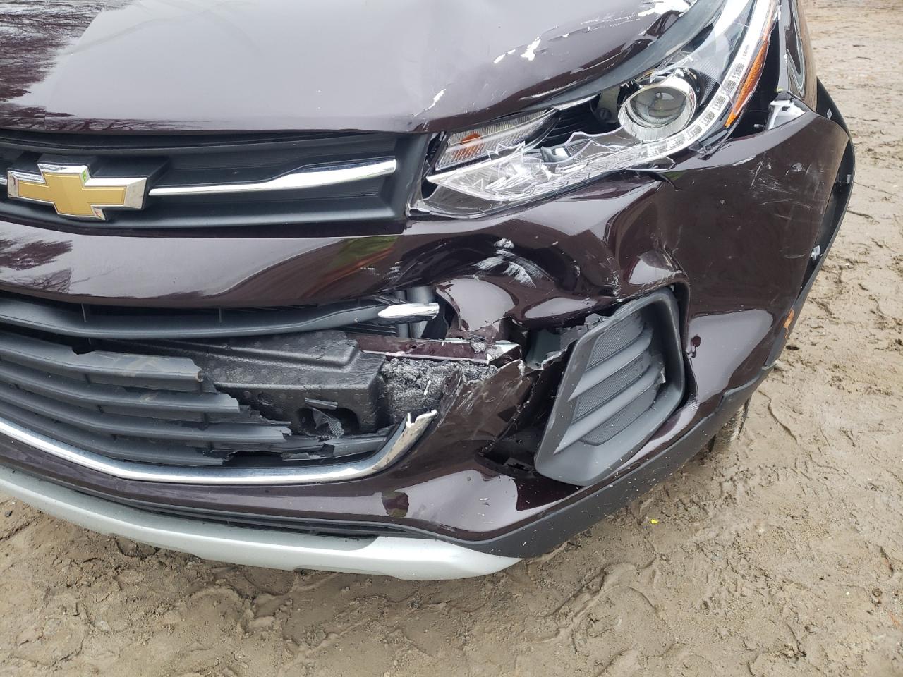 Photo 9 from auction – 2021 CHEVROLET TRAX 1LT with VIN KL7CJPSB3MB357701