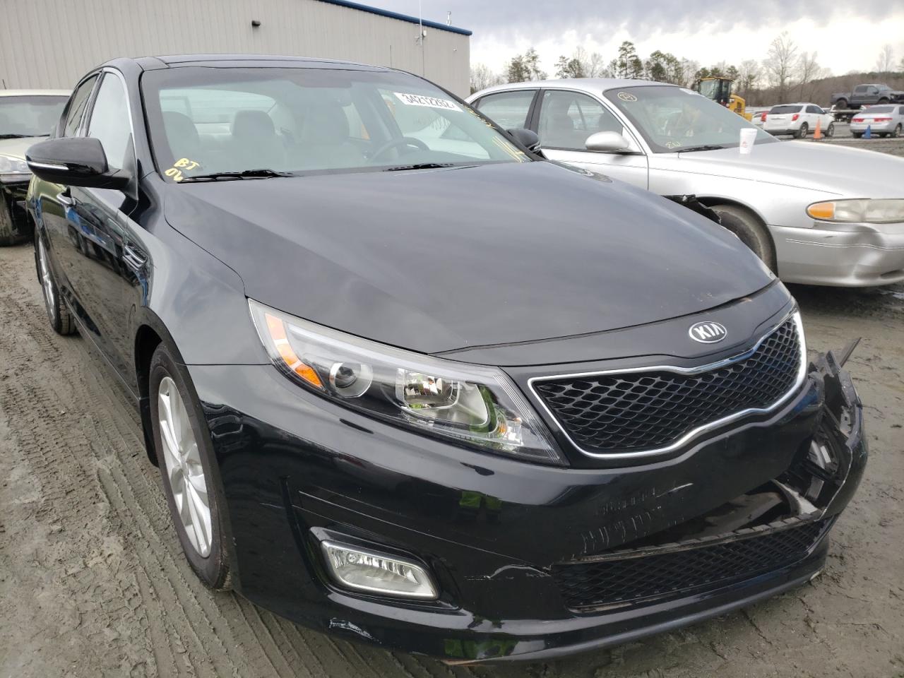 KIA OPTIMA EX 2015 with VIN 5XXGN4A78FG499267 - Photo from auction