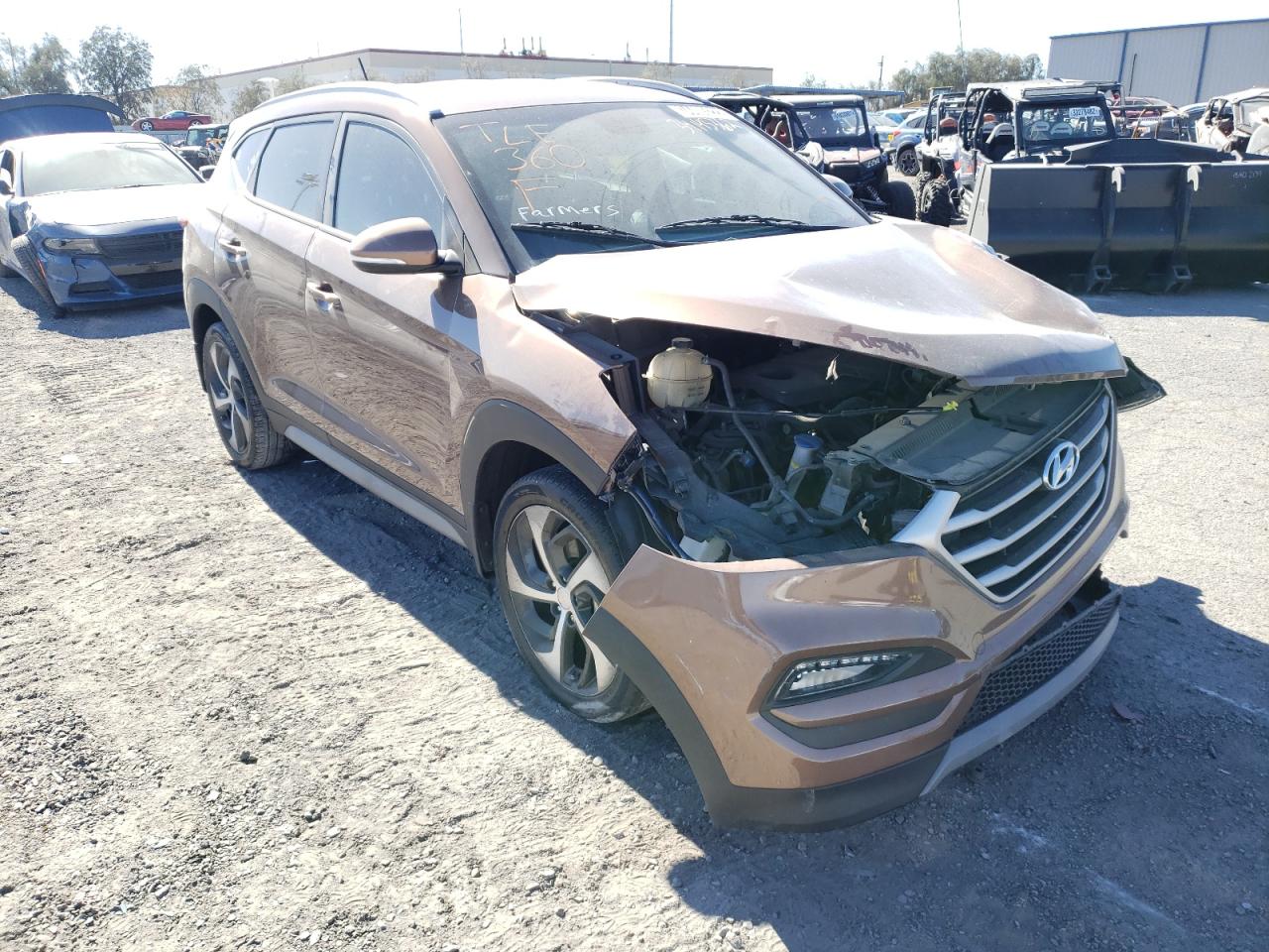 HYUNDAI TUCSON LIM 2017 with VIN KM8J3CA24HU532297 - Photo from auction