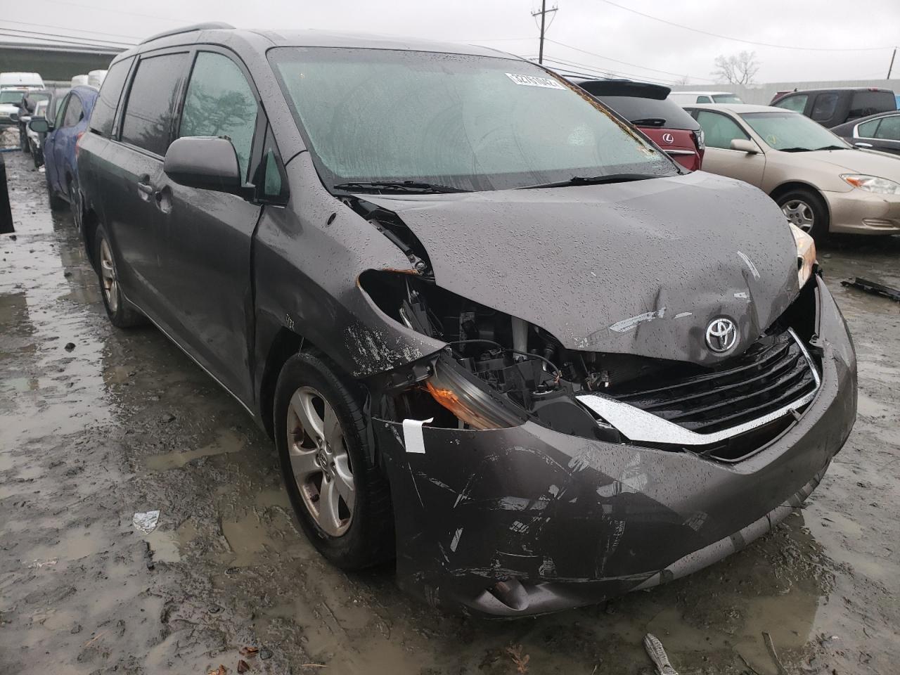 TOYOTA SIENNA LE 2011 with VIN 5TDKK3DC7BS160157 - Photo from auction