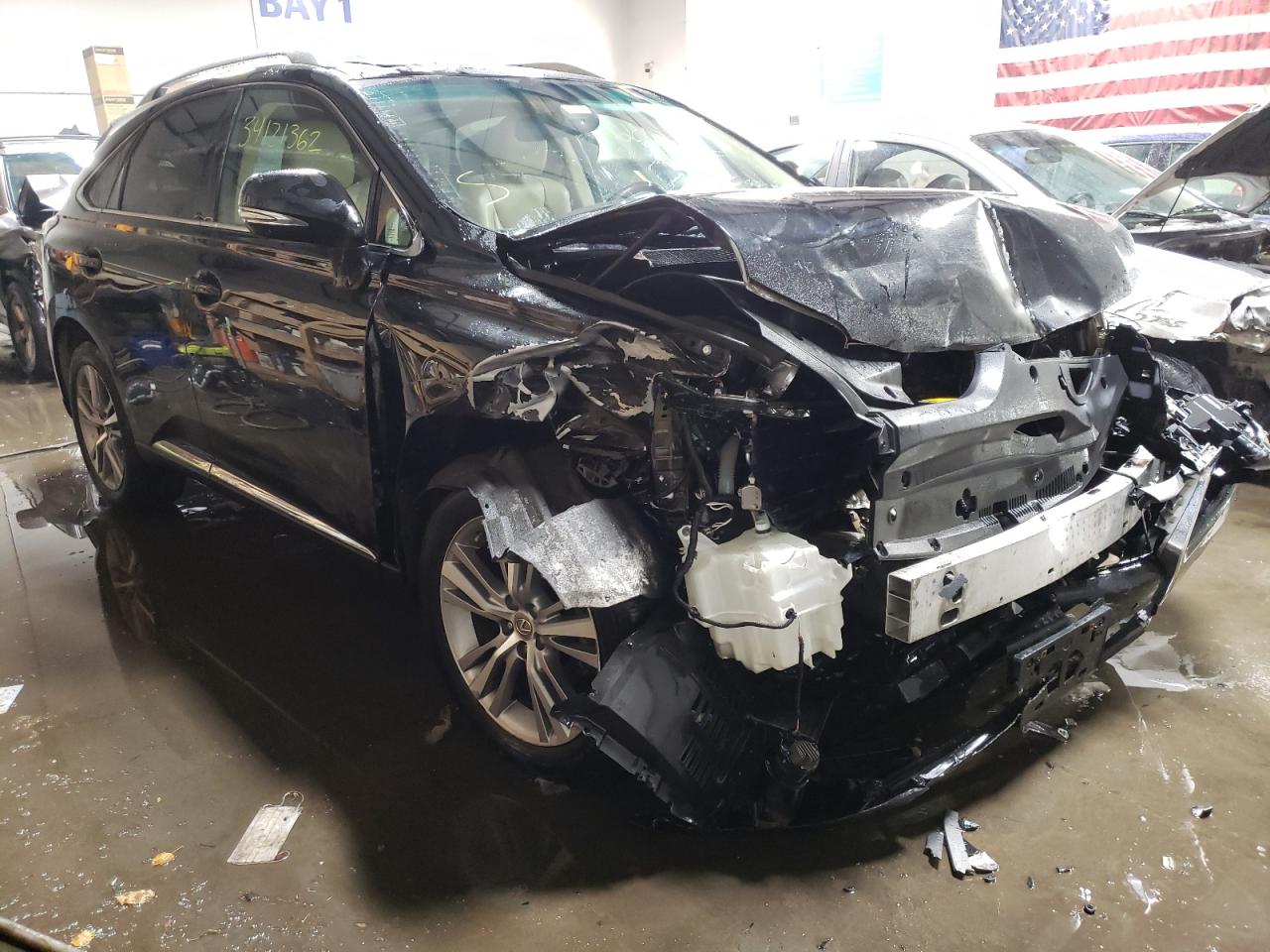 LEXUS RX 350 BAS 2015 with VIN 2T2BK1BAXFC287257 - Photo from auction