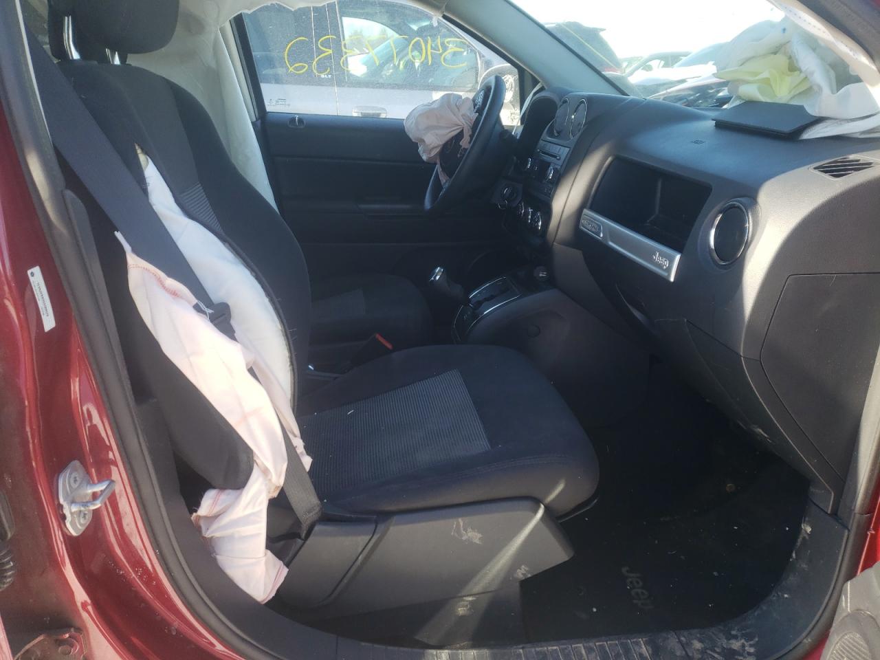 Photo 5 from auction – 2016 JEEP COMPASS SP with VIN 1C4NJDBB0GD509629