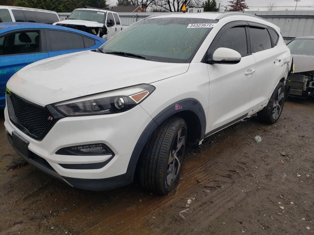 Photo 2 from auction – 2016 HYUNDAI TUCSON LIM with VIN KM8J3CA23GU024241