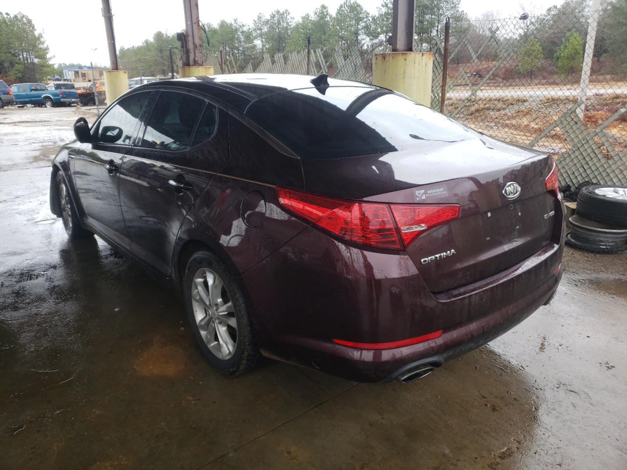 Photo 3 from auction – 2012 KIA OPTIMA EX with VIN 5XXGN4A70CG026376