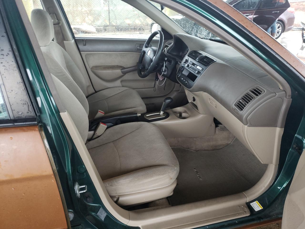 Photo 5 from auction – 2001 HONDA CIVIC LX with VIN 1HGES16581L024329
